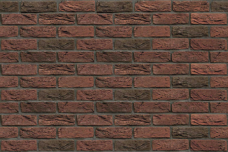 Плита ФАСПАН Красно-коричневый №1003 Горизонталь 8мм, (1200х600)